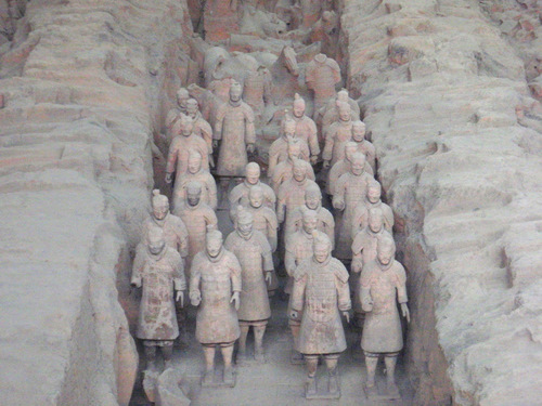 Terracotta Warriors.